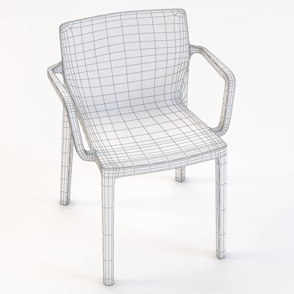 Kristalia Lp Chair 3D Model_011