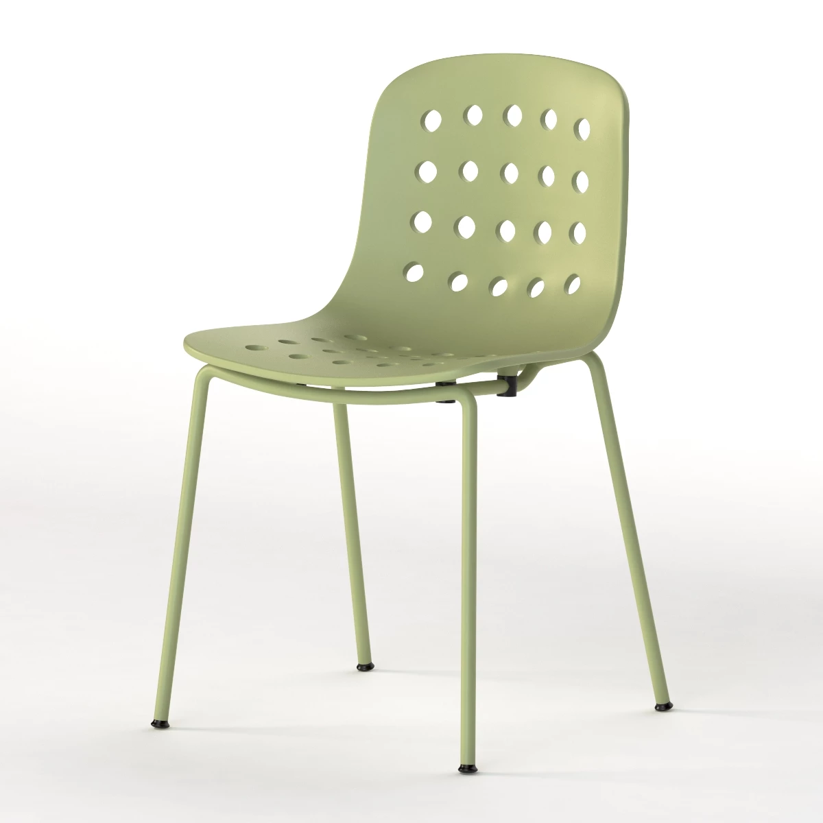 Kubikoff Holi Open Back Chair by Simone Viola 3D Model_05