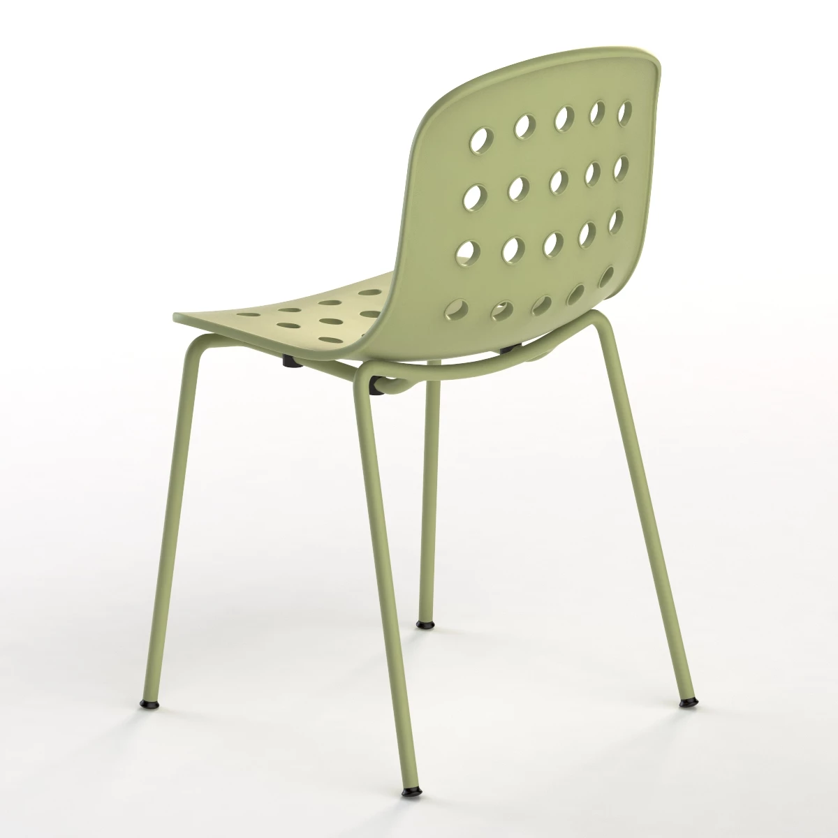Kubikoff Holi Open Back Chair by Simone Viola 3D Model_03