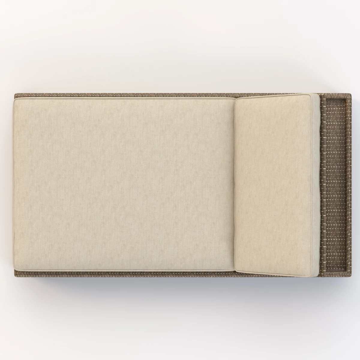 La Jolla Chaise Cushions 3D Model_011