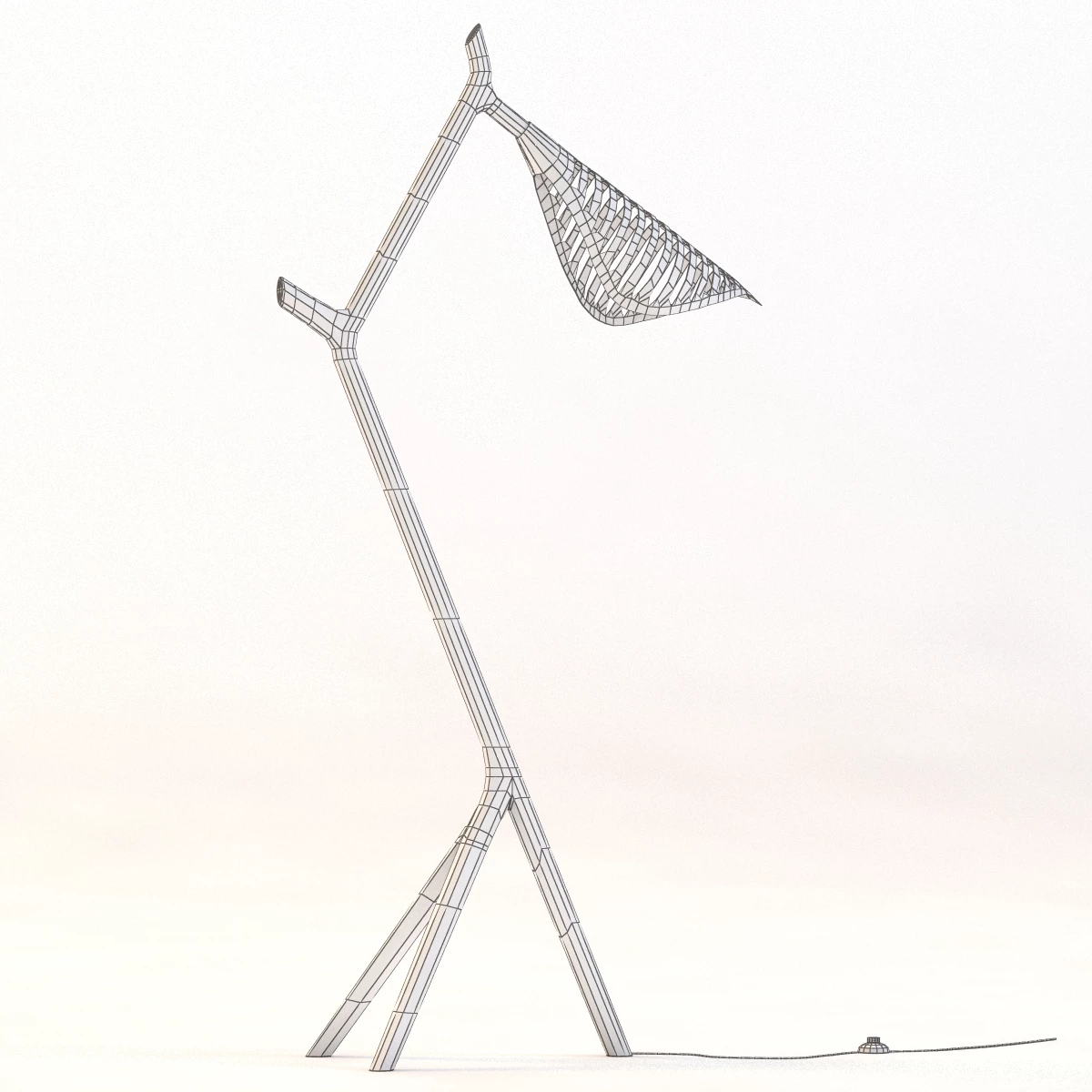 Leaf Floor Lamp 3D Model_04