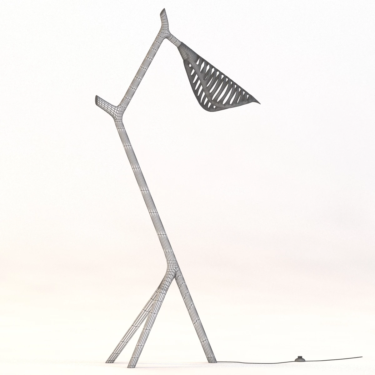 Leaf Floor Lamp 3D Model_03