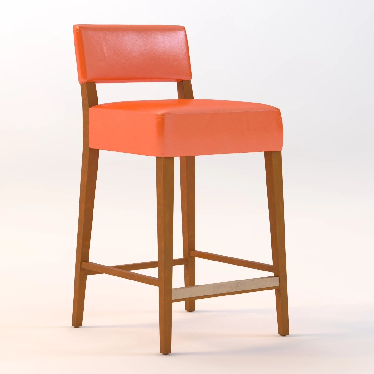 Linden Bar Stool 3D Model_01