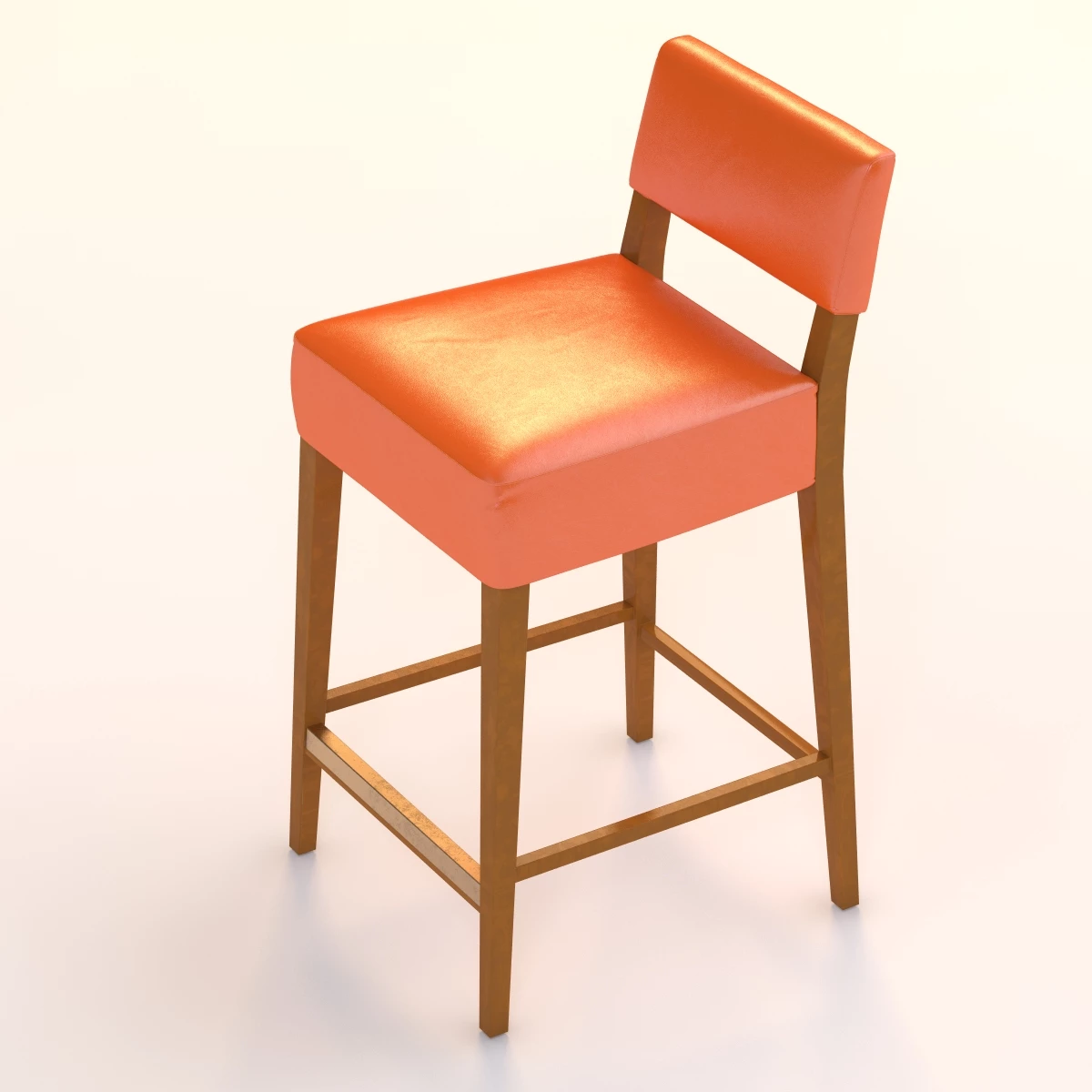 Linden Bar Stool 3D Model_010