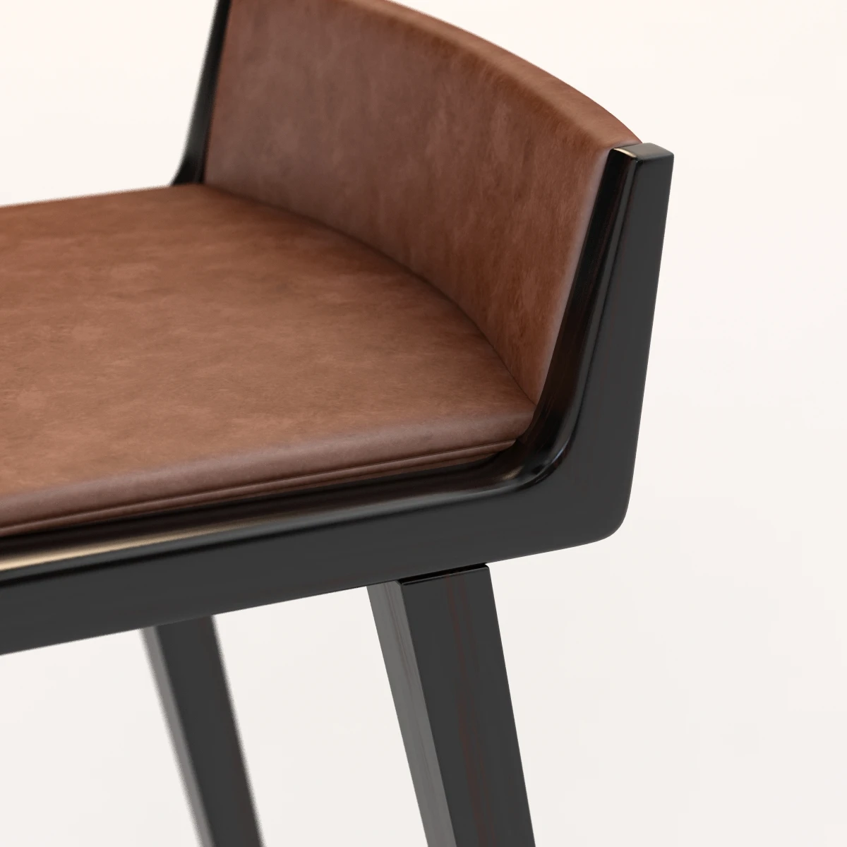 Linus Leather Stool 3D Model_08