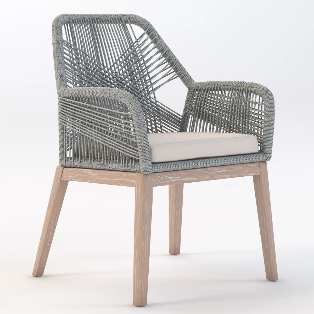 Loom Arm Chair 3D Model_01