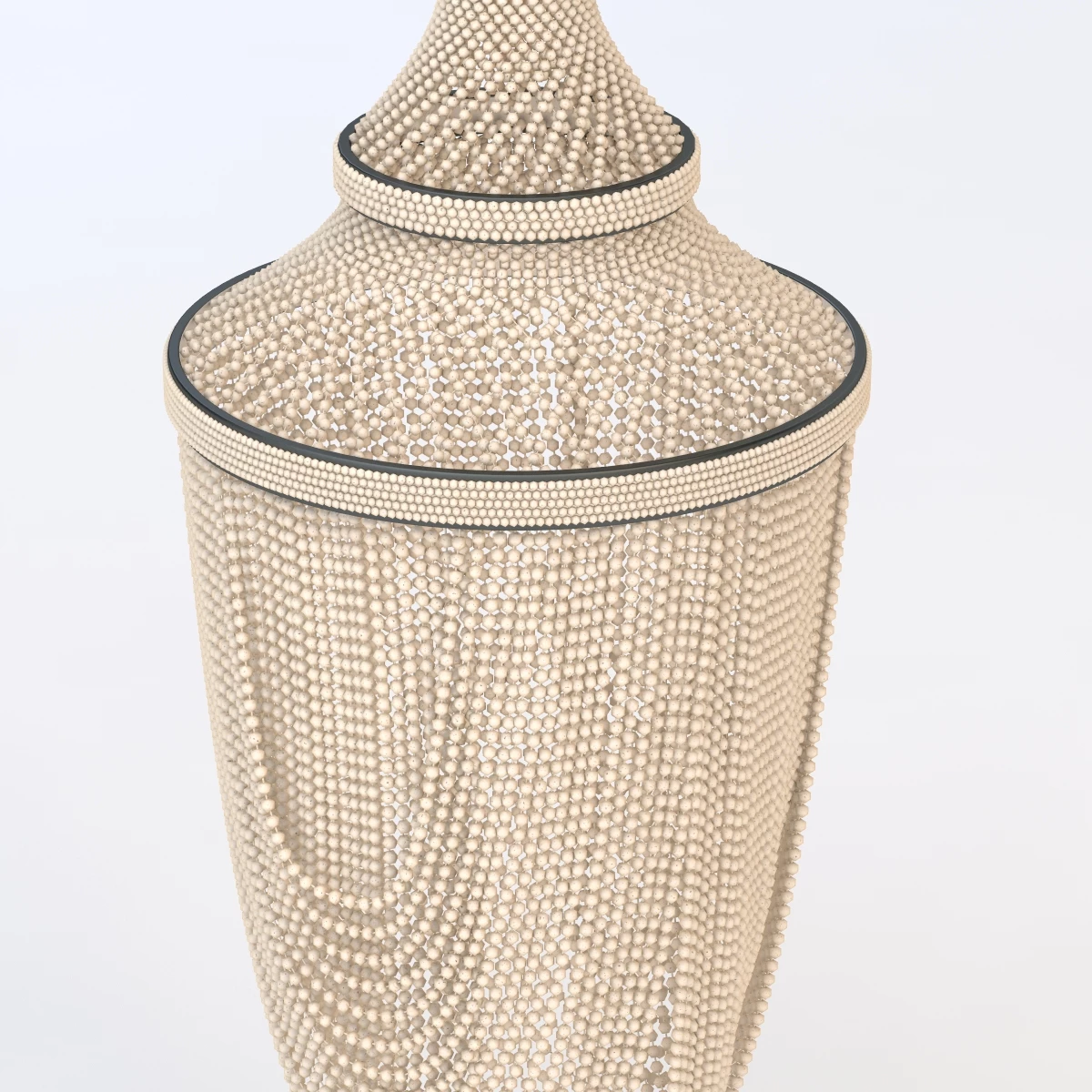 Luxe Shell Chandelier 3D Model_05