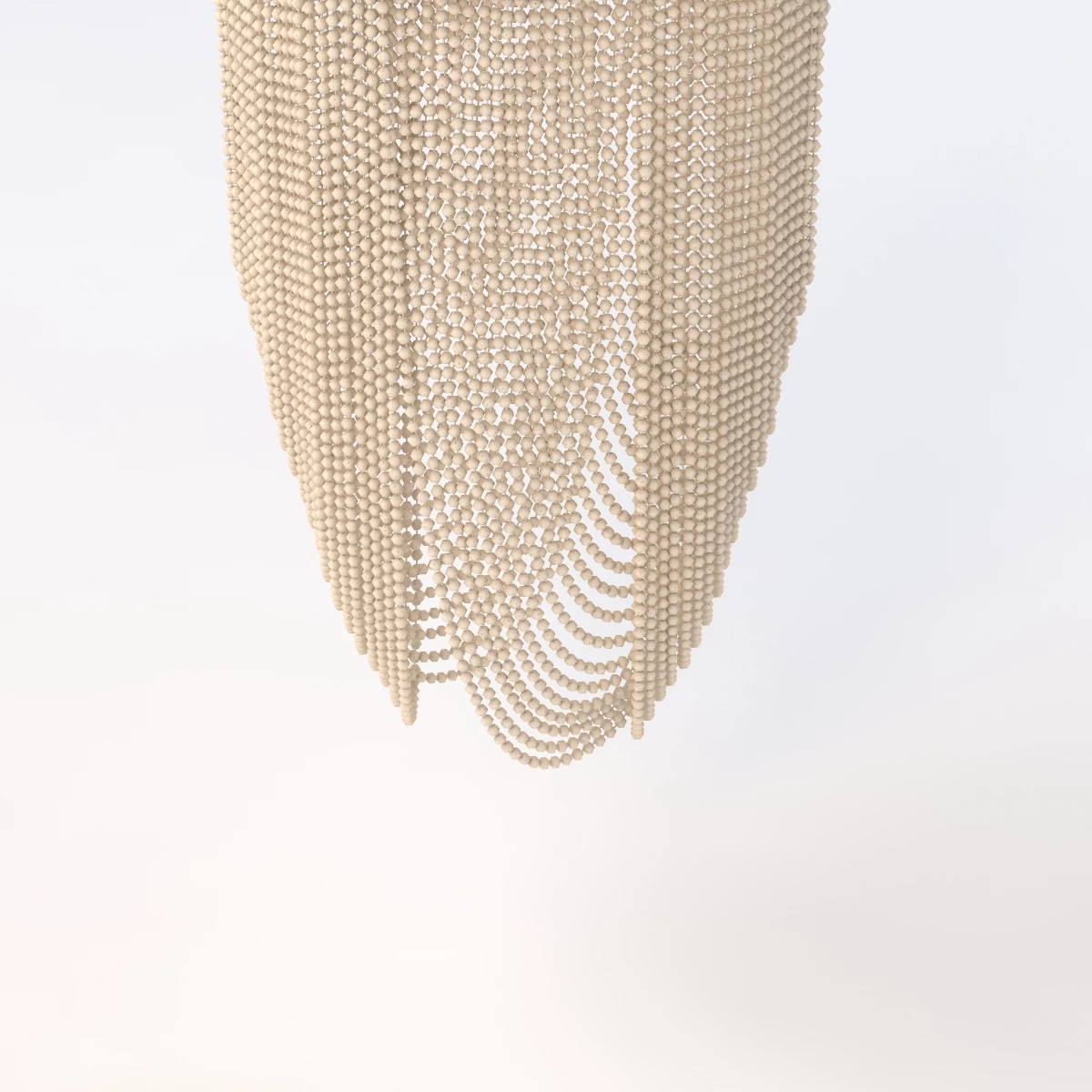 Luxe Shell Chandelier 3D Model_04