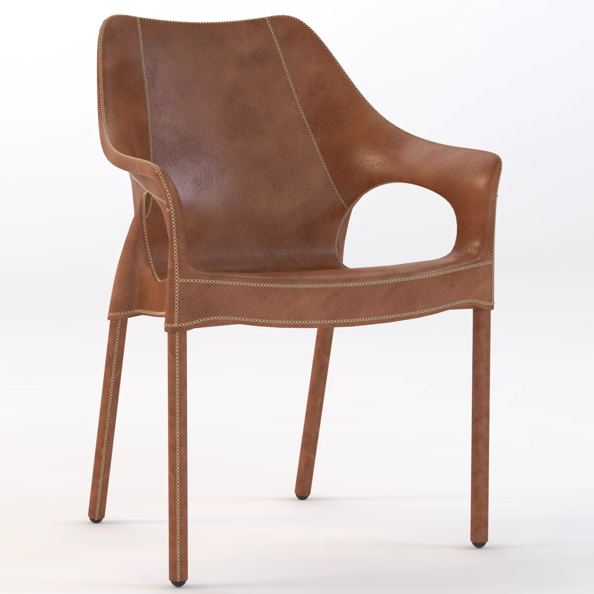Malaga Chair 3D Model_01