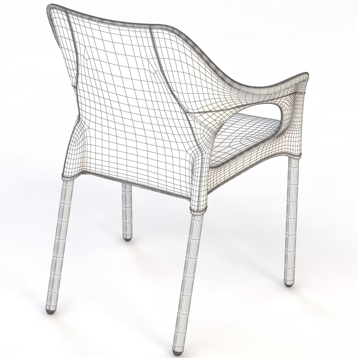 Malaga Chair 3D Model_06