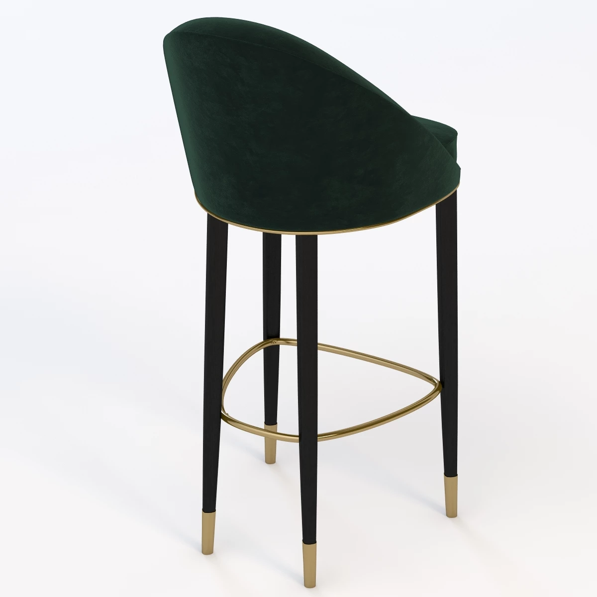 Malay Modern Bar Chair 3D Model_05