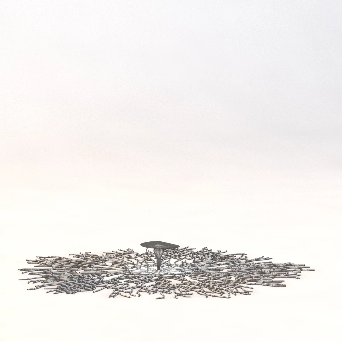 Marina Large Ceiling Medallion Fixture 3D Model_03