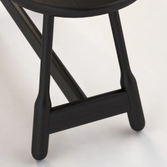 Massproductions Albert Solid Wood Bench 3D Model_09