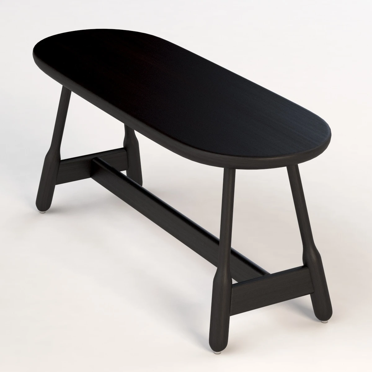 Massproductions Albert Solid Wood Bench 3D Model_07