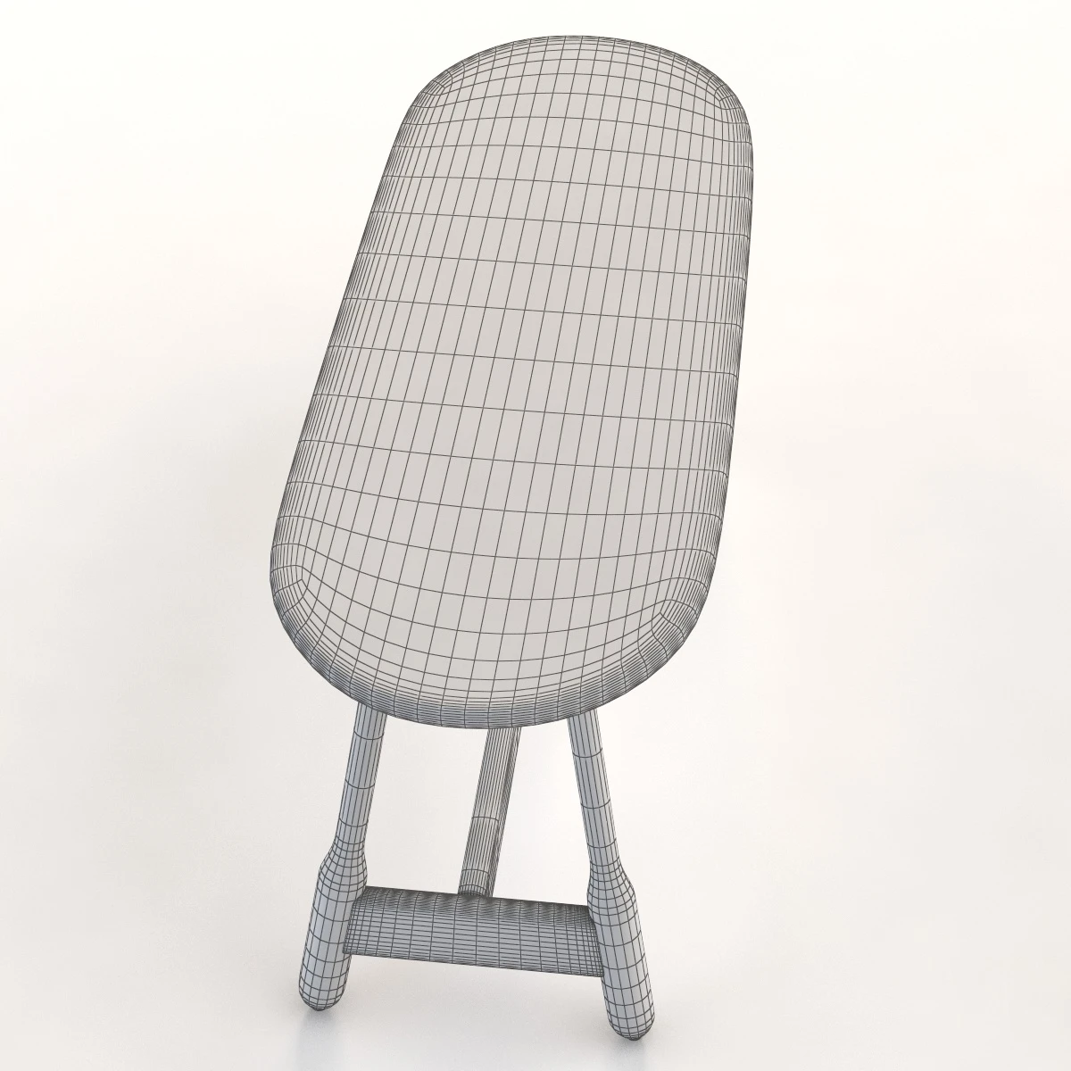 Massproductions Albert Solid Wood Bench 3D Model_014