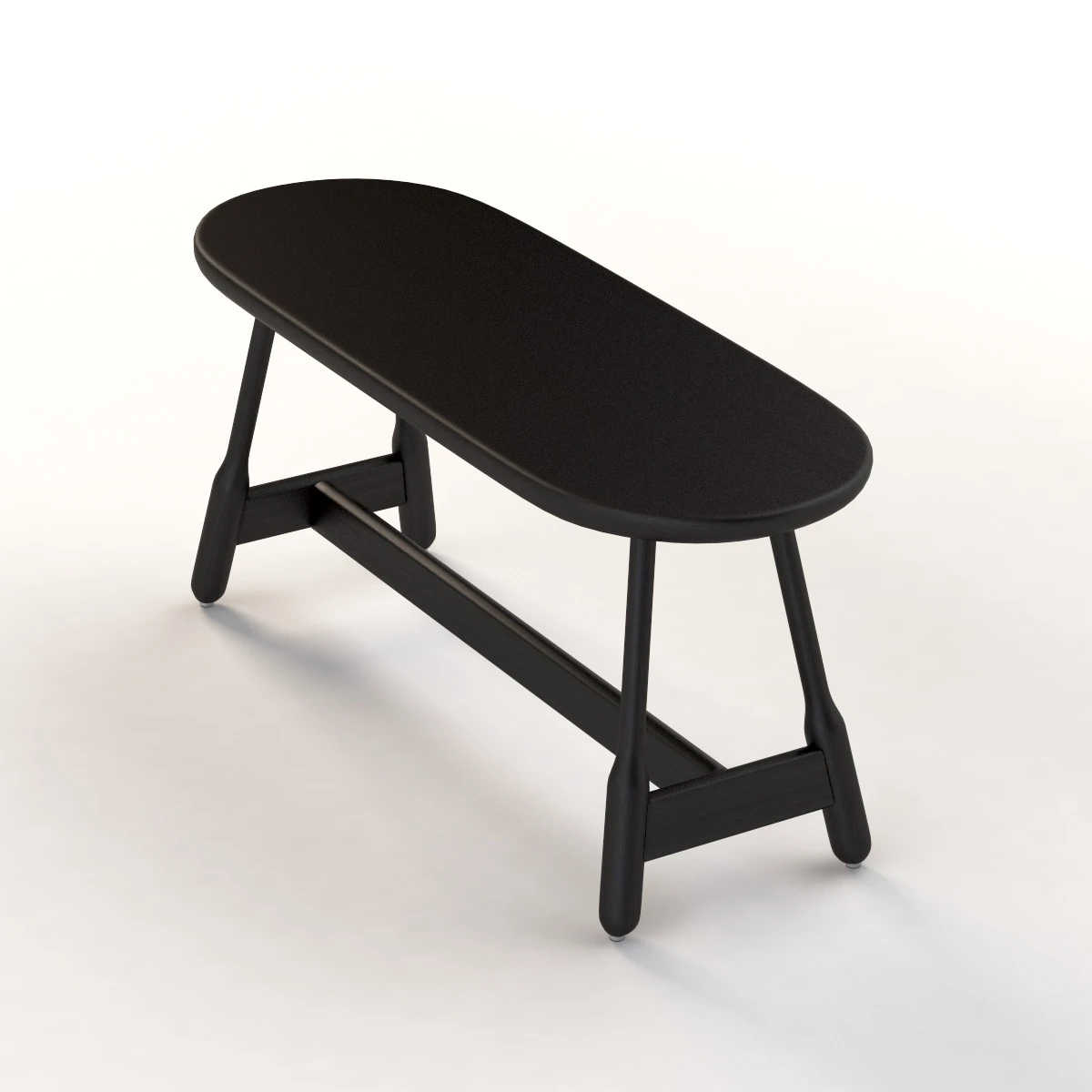 Massproductions Albert Solid Wood Bench 3D Model_05