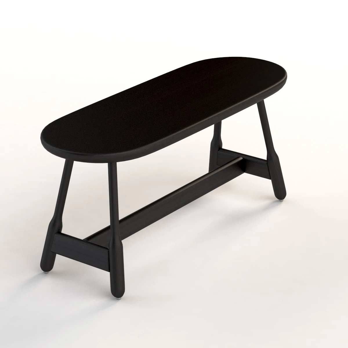 Massproductions Albert Solid Wood Bench 3D Model_03