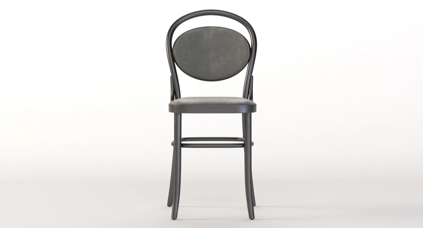 Michael Thonet 20 Era Commercial Bentwood Bar Chair 3D Model_08