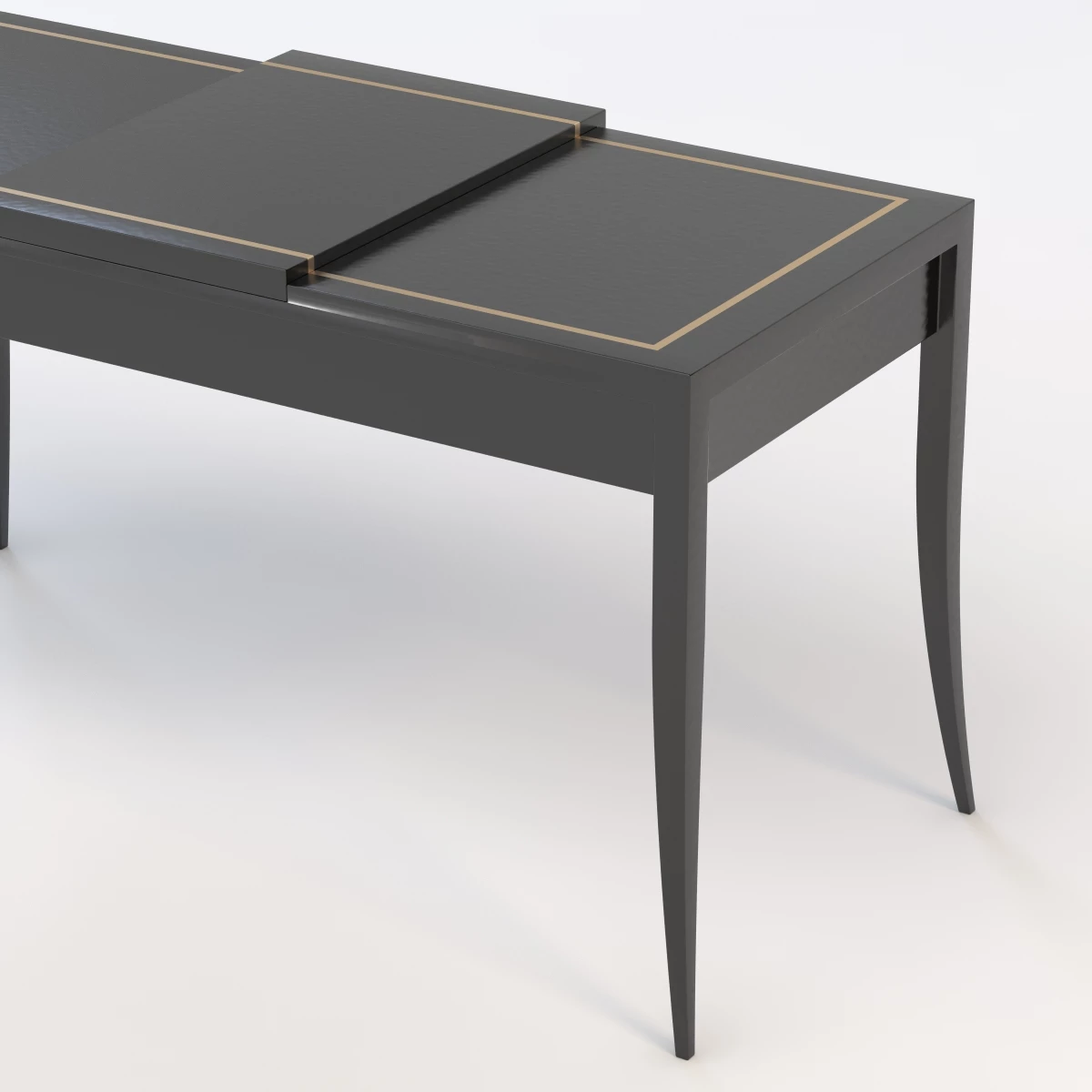 Mid-Century Vanity Table 3D Model_05