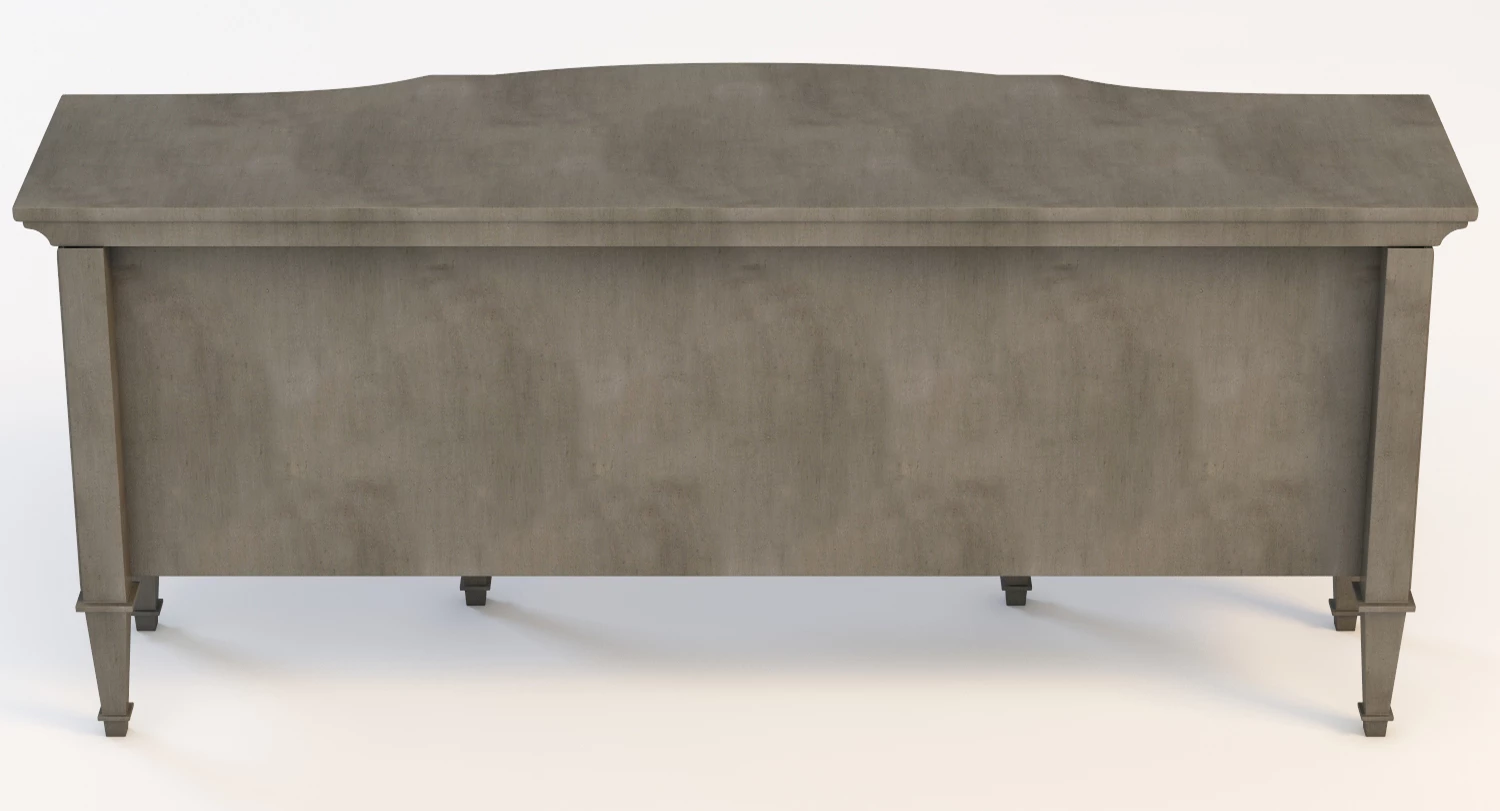 Mini Bar Credenza 3D Model_05