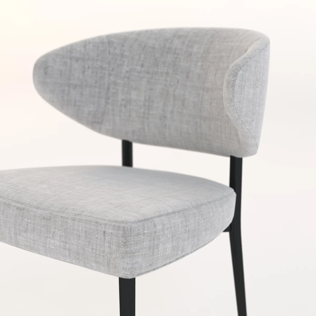 Minotti Mills Chair 3D Model_07