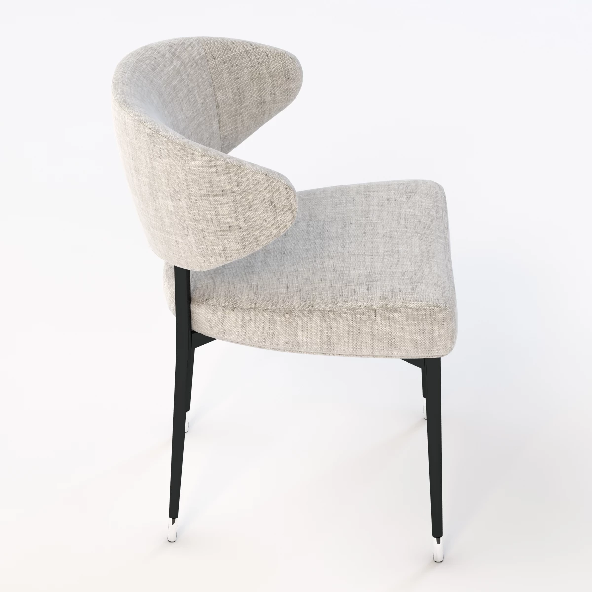 Minotti Mills Chair 3D Model_04