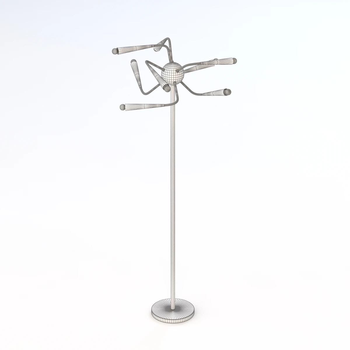 Modern Essentials Phoebe Floor Lamp 3D Model_05