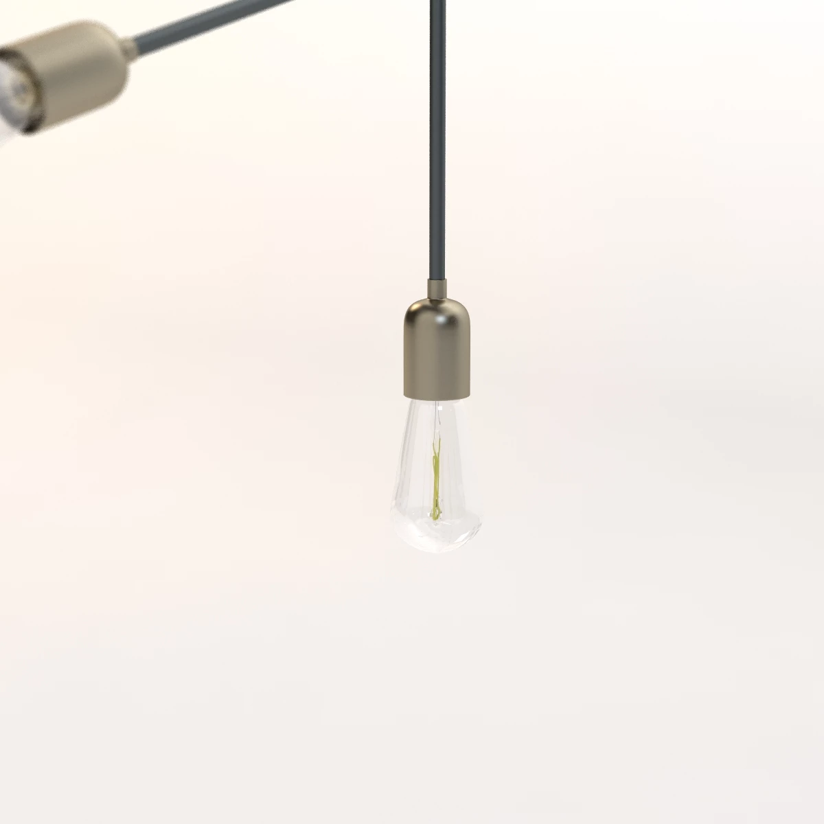Molecular Ceiling Light 3D Model_07