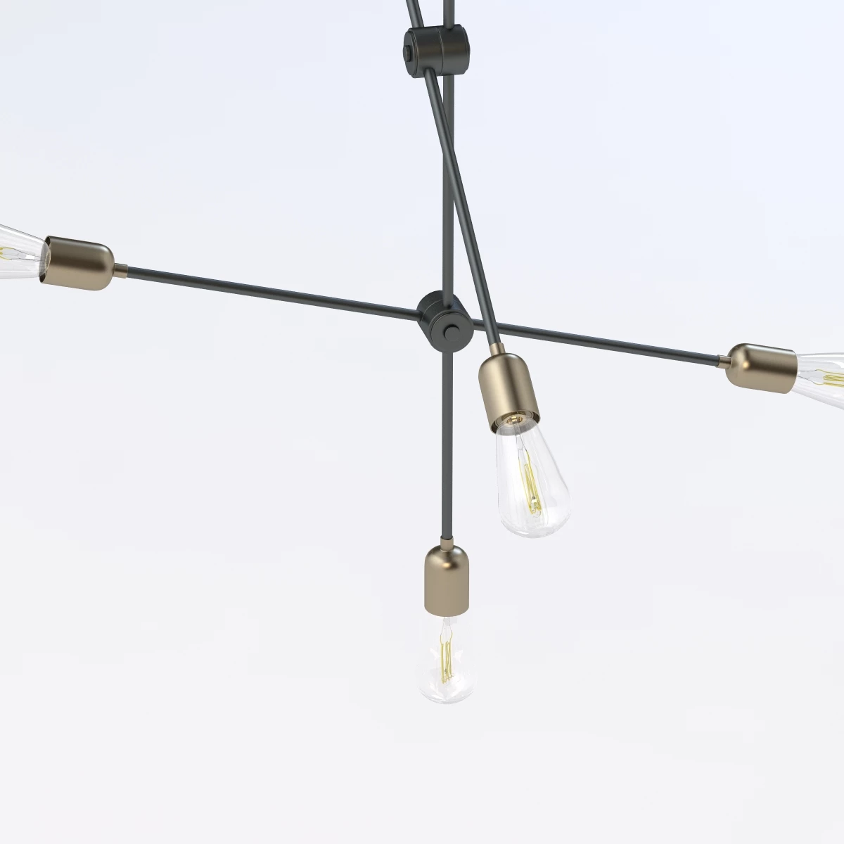 Molecular Ceiling Light 3D Model_04