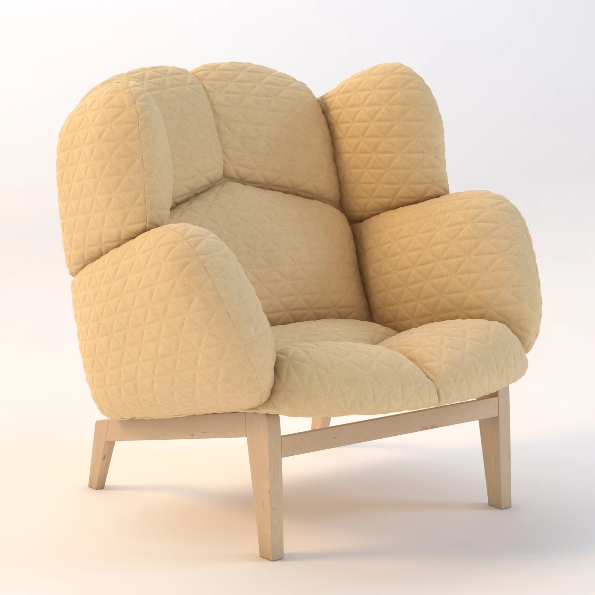 Monna Chair 3D Model_01