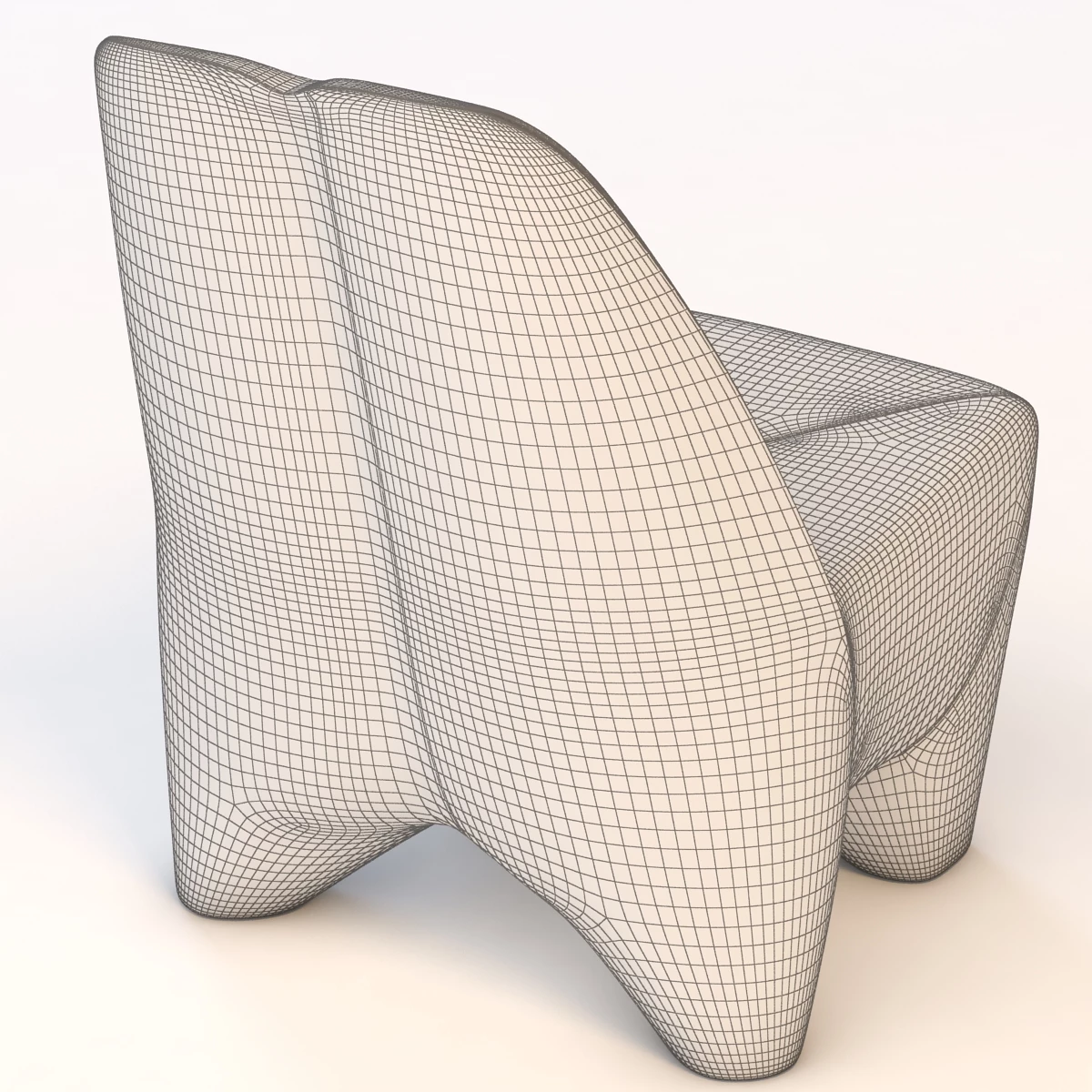 Moroso Binta Armchair 3D Model_09
