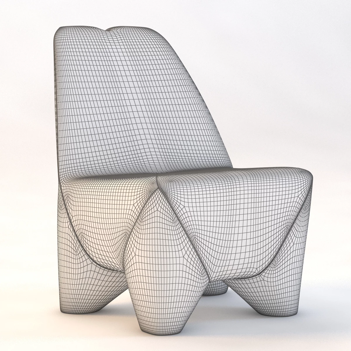 Moroso Binta Armchair 3D Model_04