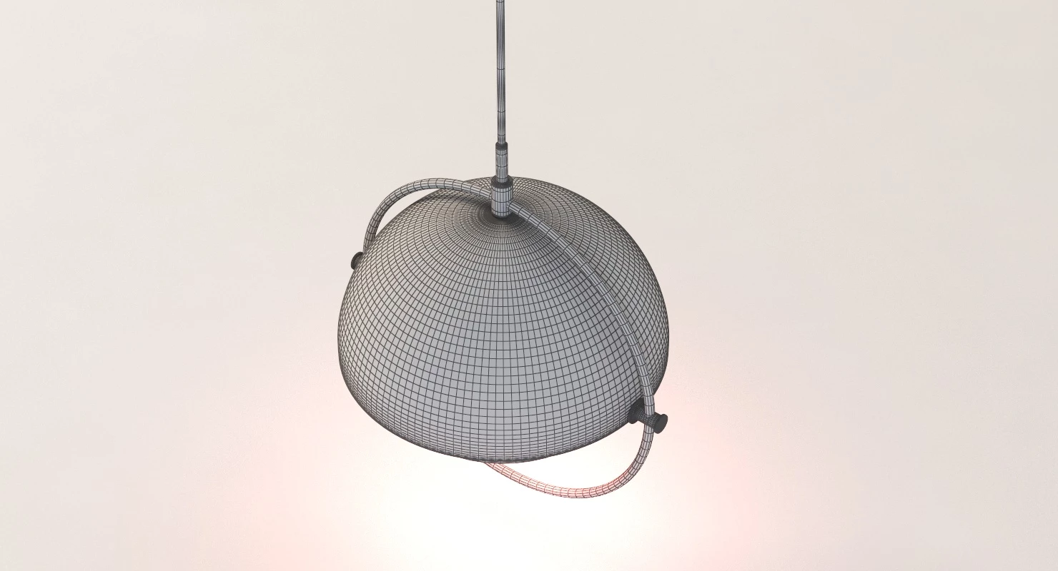 Multi Lite Pendant by Louis Weisdorf for Gubi 3D Model_012