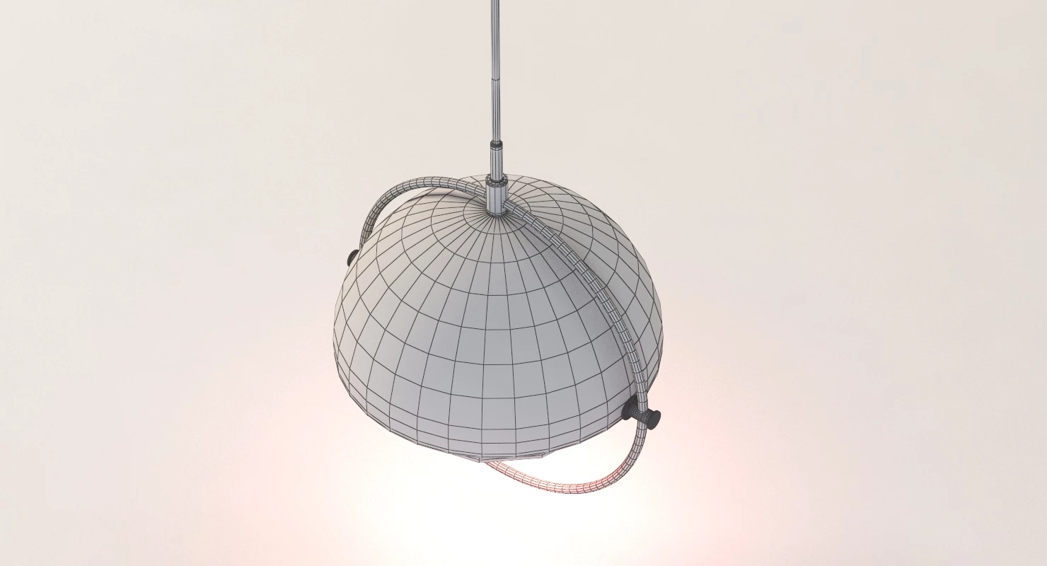 Multi Lite Pendant by Louis Weisdorf for Gubi 3D Model_011