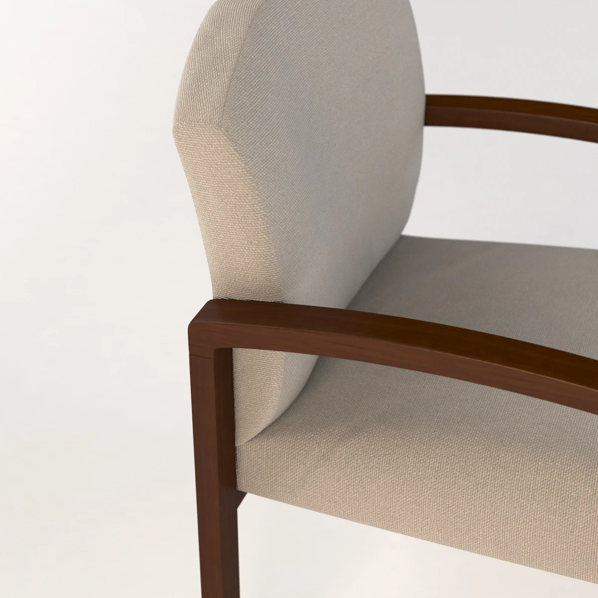 Nemschoff 2600 Series Multiple Seating 2600-10 Armchair 3D Model_08