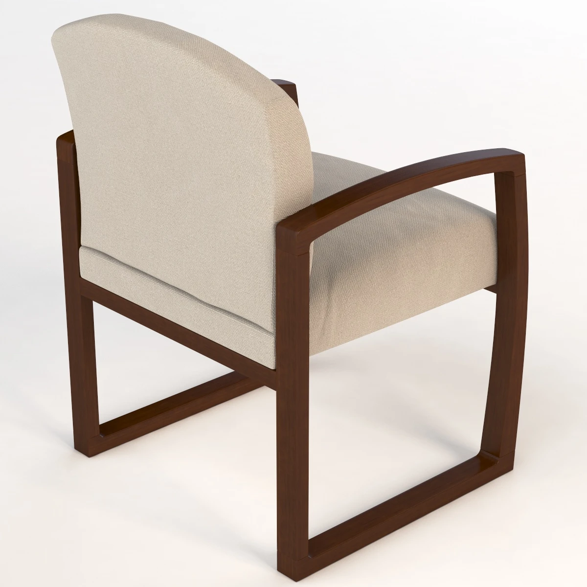 Nemschoff 2600 Series Multiple Seating 2600-10 Armchair 3D Model_03