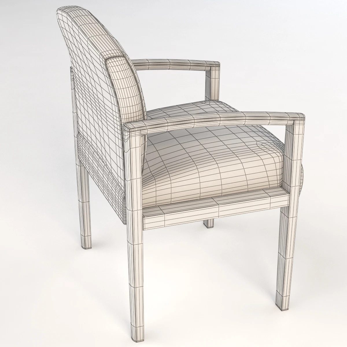Nemschoff 2700 Series Multiple Seating Chair 2700-10 3D Model_013