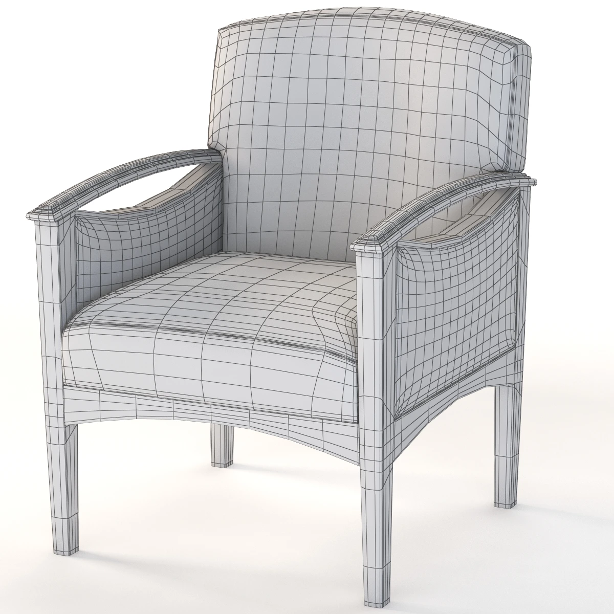 Nemschoff Cities Uptown Small Armchair 3D Model_011