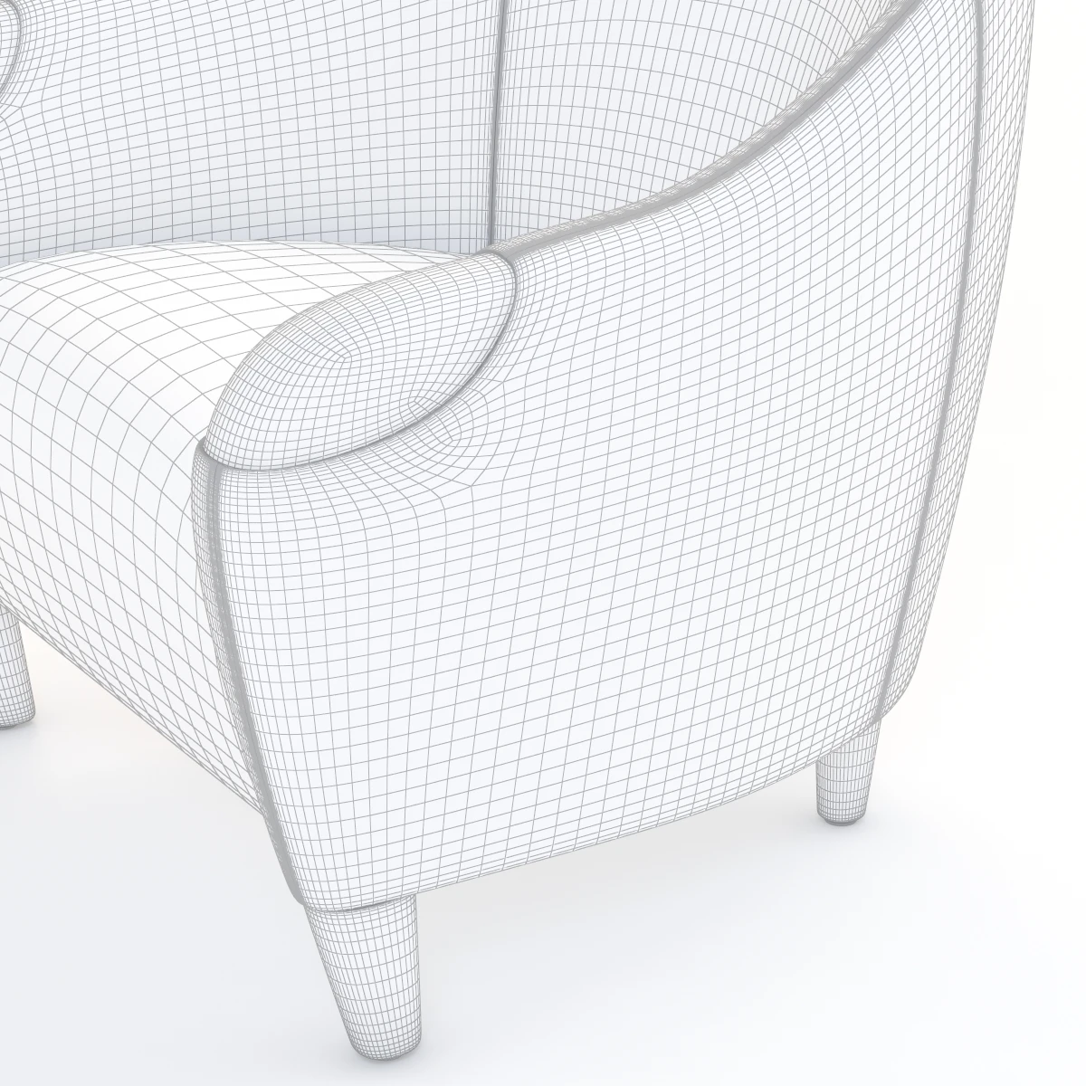 Nemschoff Florabella Lounge Chair 3D Model_08