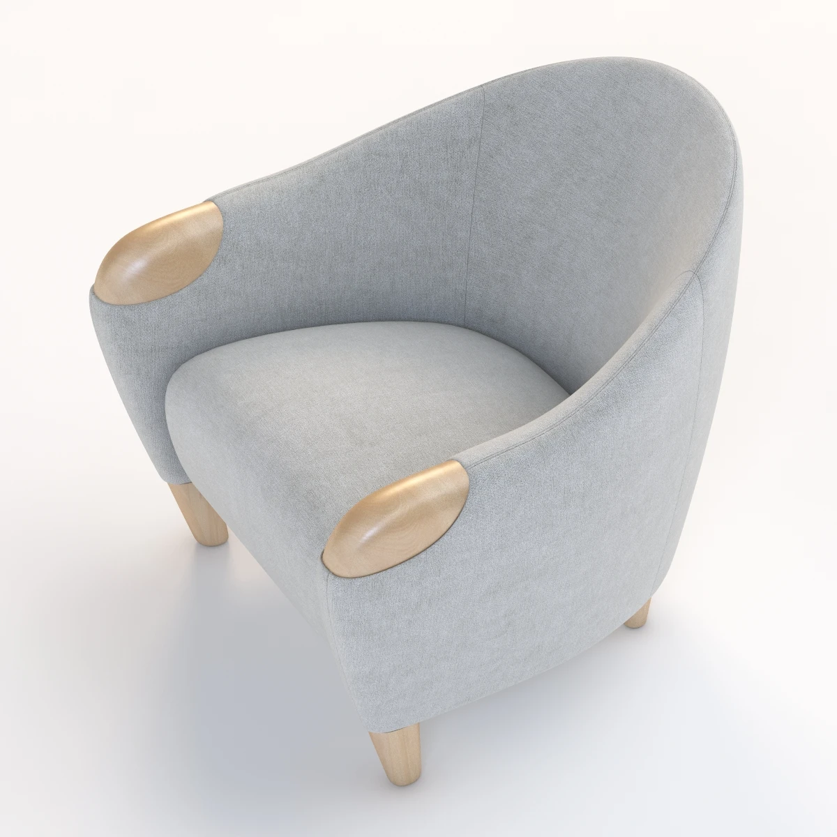 Nemschoff Florabella Lounge Chair 3D Model_07