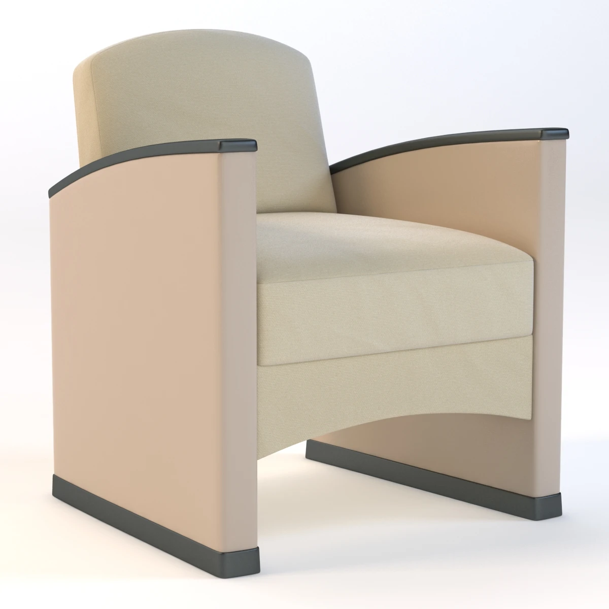 Nemschoff Marsack Public Lounge Seating 3D Model_01