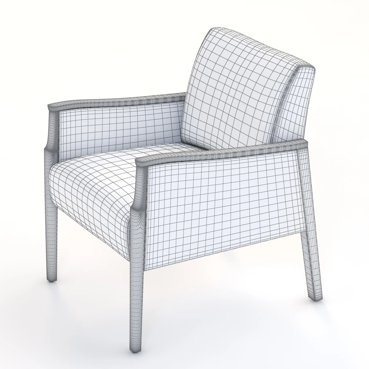 Nemschoff Monarch Lounge Chair 3D Model_012