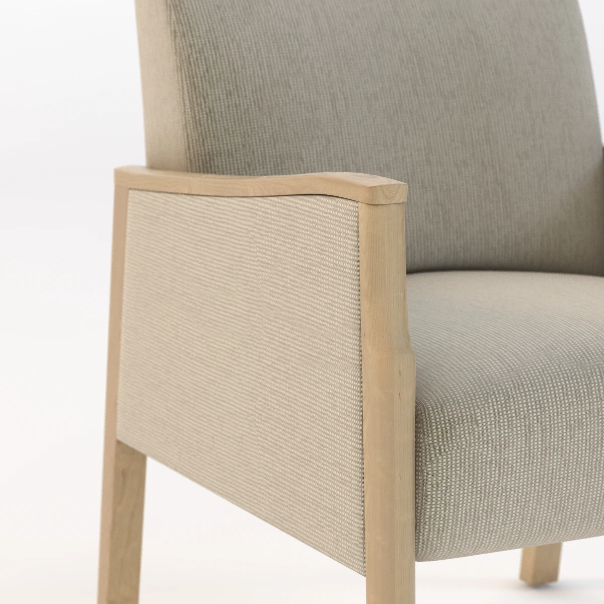 Nemschoff Monarch Lounge Chair 3D Model_09