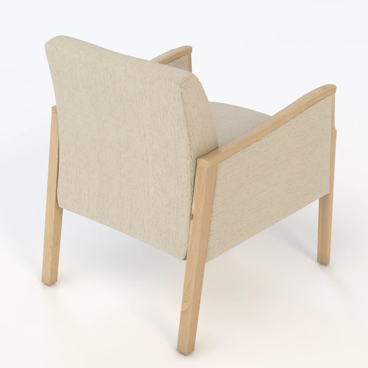 Nemschoff Monarch Lounge Chair 3D Model_03