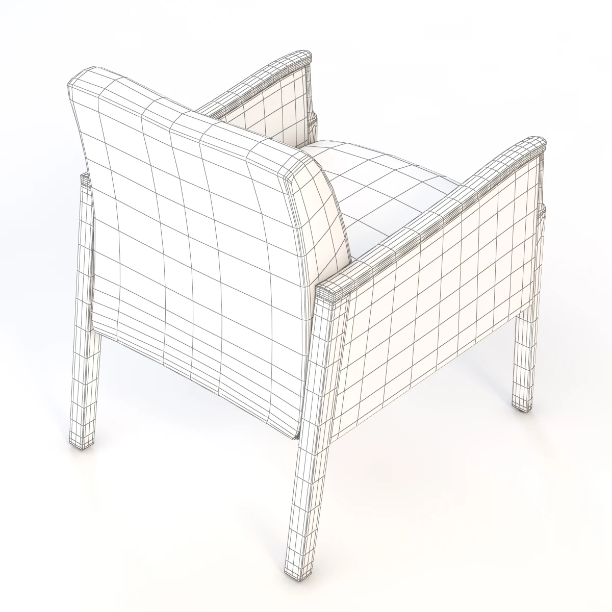 Nemschoff Monarch Lounge Chair 3D Model_017