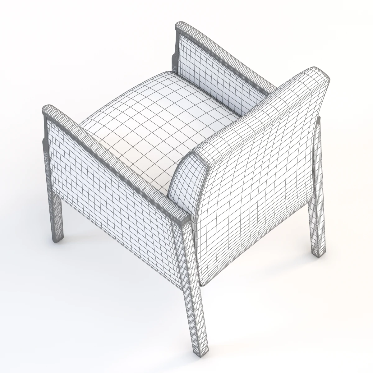 Nemschoff Monarch Lounge Chair 3D Model_014