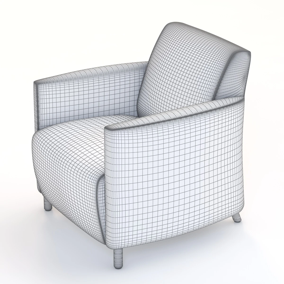 Nemschoff Pamona Lounge Seating 3D Model_012