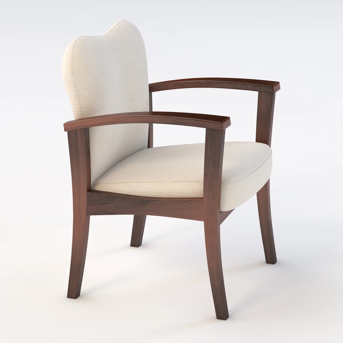 Nemschoff Torii Multiple Seating Armchair Module 3D Model_06