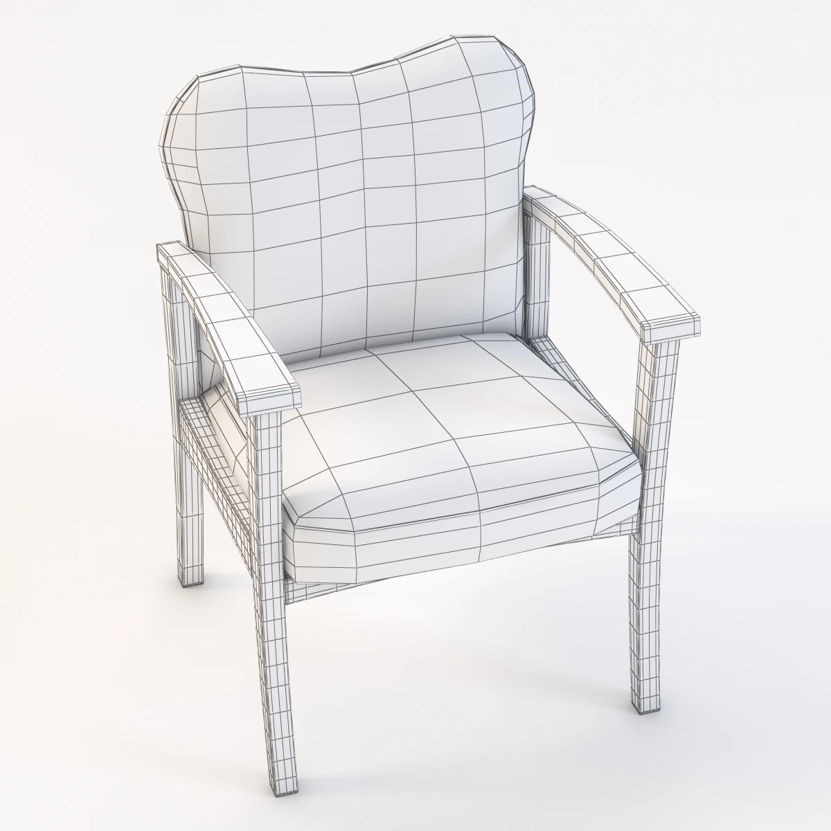 Nemschoff Torii Multiple Seating Armchair Module 3D Model_010