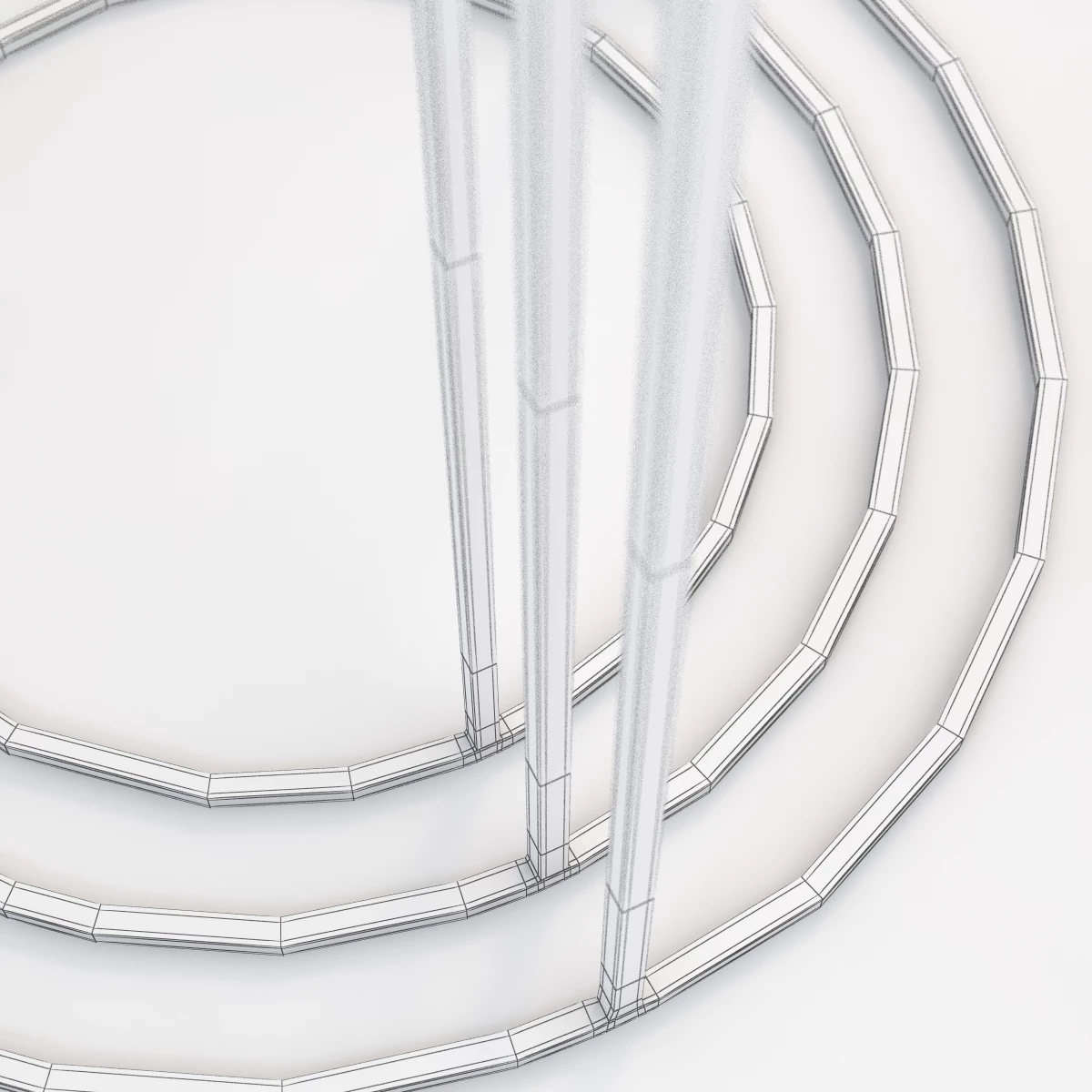 Nest of Round Side Tables 3D Model_021